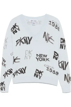 DKNY Top con logo estampado