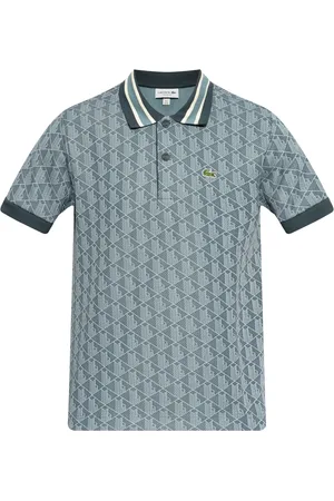 Lacoste Polo con motivo en jacquard