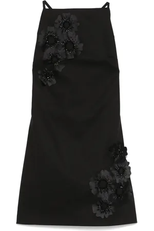Msgm Vestido corto con apliques florales