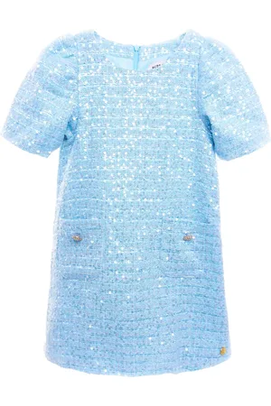 BCBG KIDS Vestido con aplique de lentejuelas
