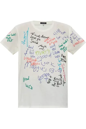 R13 Camiseta con motivo de texto