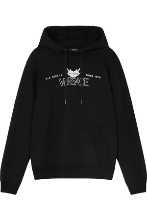 VERSACE Sudadera con capucha y logo