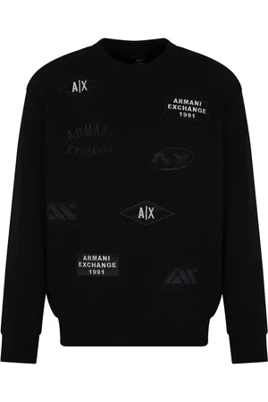 Armani Exchange Jersey con parche del logo