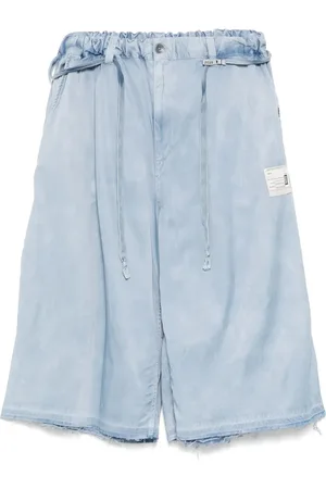 Maison Mihara Yasuhiro Pantalones cortos C/R con efecto lavado