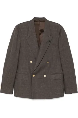 LARDINI Blazer con detalle de broche