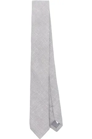 ELEVENTY Corbata con motivo en jacquard