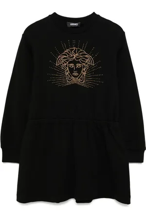 VERSACE Vestido con cuello redondo