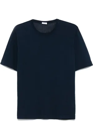 CARUSO Camiseta de manga corta de algodón