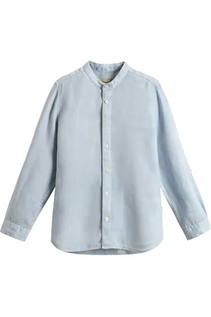 Woolrich Camisa con cuello mao
