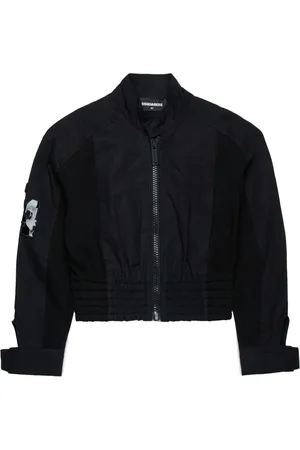 Dsquared2 Chaqueta con aplique del logo