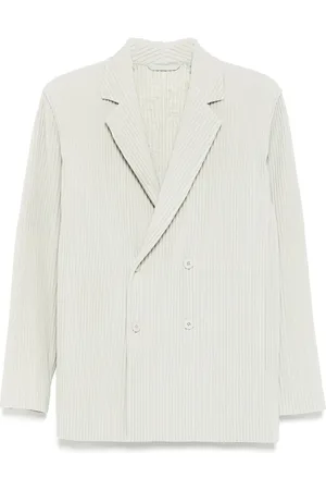 Issey Miyake Blazer plisado de manga larga