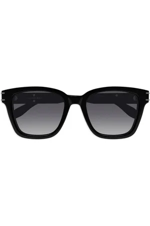 Alexander McQueen Gafas de sol con logo estampado
