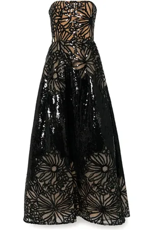 Elie saab Vestido largo bordado