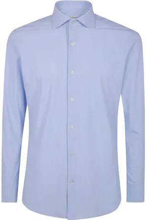 Tintoria Mattei Camisa con cuello italiano