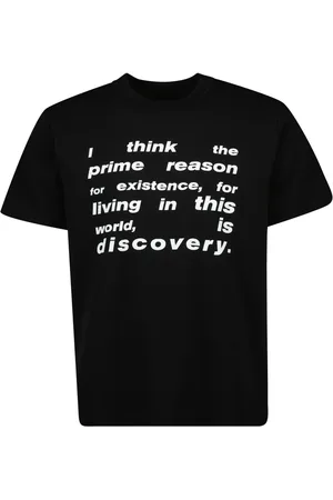 SACAI Camiseta con eslogan estampado