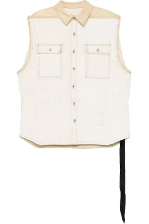 Rick Owens Chaleco SL Tommy Jumbo