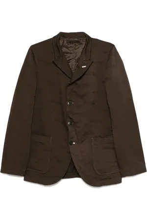 Comme des Garçons Blazer con motivo en jacquard