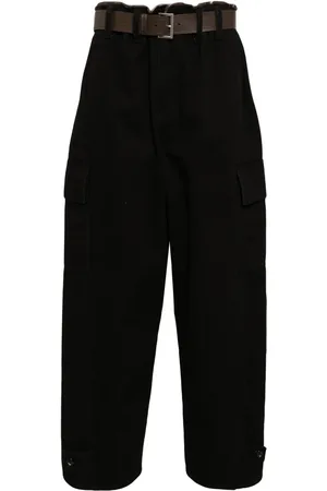 SYSTEM Pantalones cargo de algodón