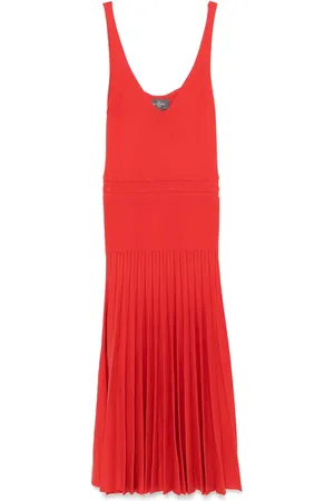 ERIC BOMPARD Vestido sin mangas plisado