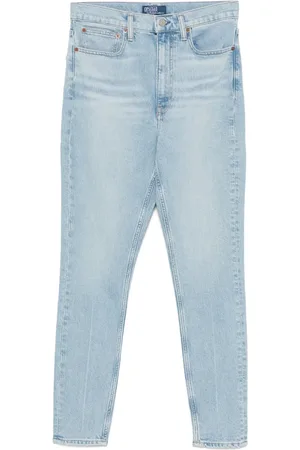 Ralph Lauren Vaqueros skinny de talle alto