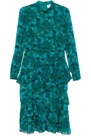 SALONI Vestido midi Isa