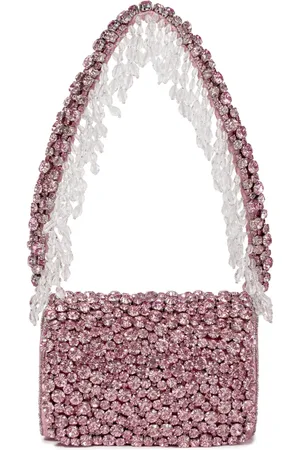 Maison Ava Bolso de hombro con detalles de cristal
