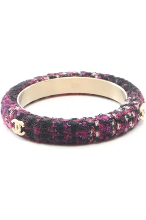 CHANEL Brazalete de tweed 1986-1988