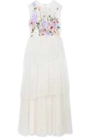 Maison Ava Vestido con bordado floral