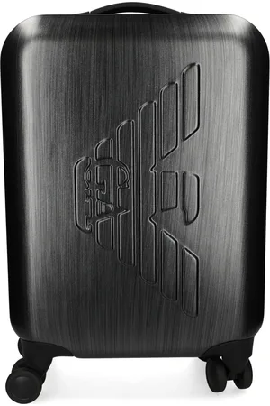 Emporio Armani Maleta con logo en relieve