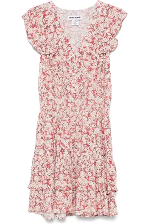 DKNY Vestido corto con estampado floral