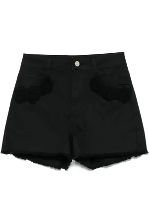 Liu Jo Bermudas con flores de ganchillo