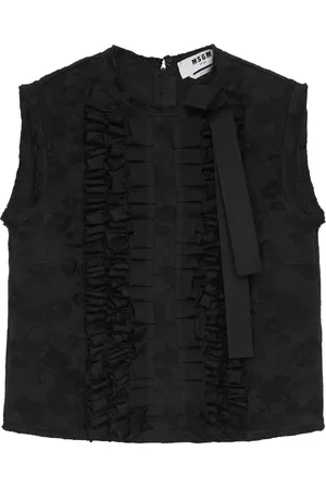 Msgm Top con volantes