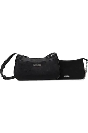 HUGO BOSS Bandolera con placa del logo