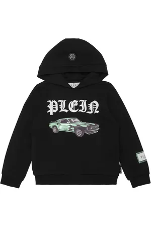 Philipp Plein Sudadera Cars Racing con capucha