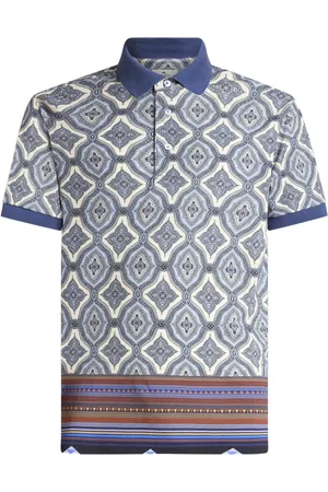 Etro Polo con estampado geométrico