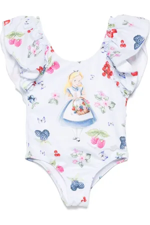 MONNALISA Bañador con estampado Alice de x Disney