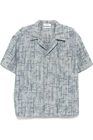 SYSTEM Camisa vaquera en jacquard