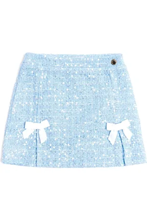BCBG KIDS Falda con detalle de lentejuelas