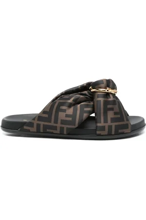 Fendi Sandalias Raso