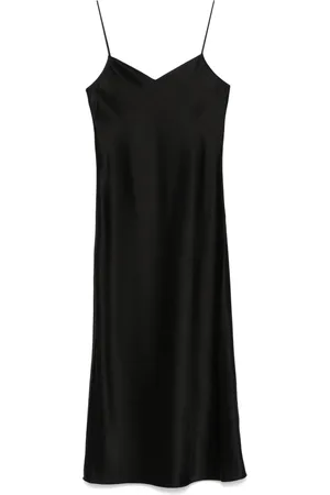 Ralph Lauren Vestido midi de satén