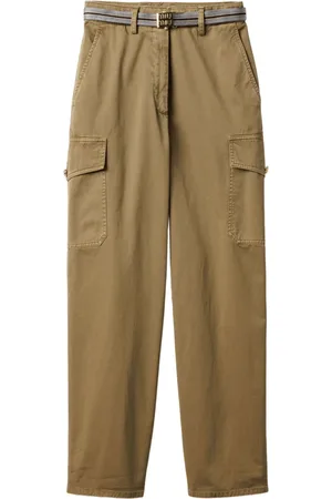 Miu Miu Pantalones con motivo teñido