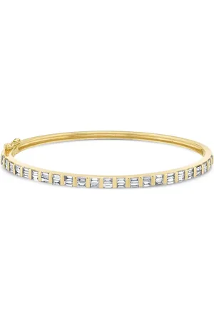 Shay Brazalete Half-Essential en oro amarillo de 18 ct con diamantes