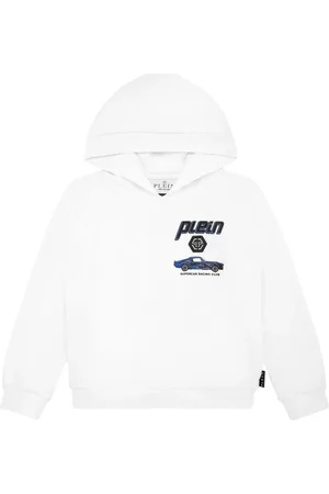 Philipp Plein Sudadera Cars Racing con capucha