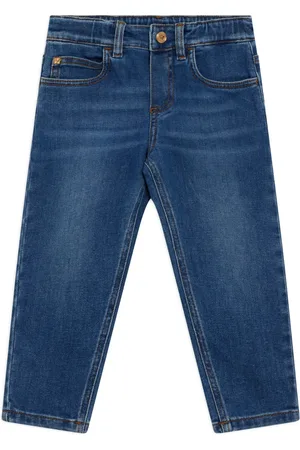 VERSACE Vaqueros con efecto desgastado