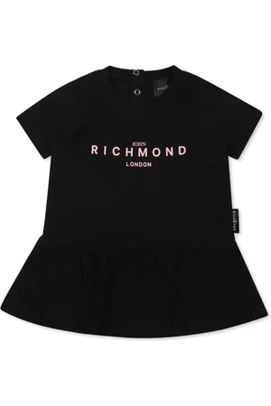 John Richmond Vestido con logo estampado