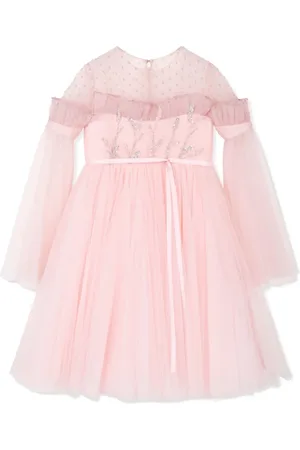 Maison Ava Vestido con aplique de lentejuelas