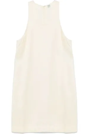 Totême Vestido corto con cuello redondo