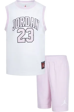 Jordan Conjunto corto con logo bordado