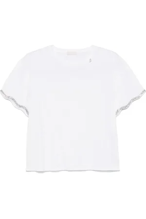 Liu Jo Camiseta con detalle de cristales
