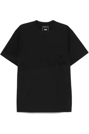 Y-3 Camiseta con detalle de abertura